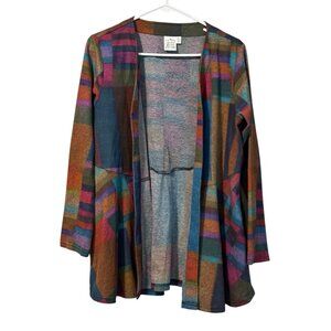 Parsley And Sage Womens Cardigan Open Colorful Artsy to‎ Wear Size S Hippie Boho